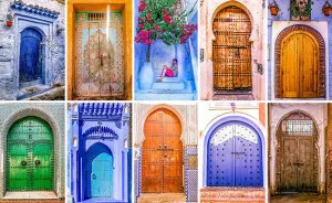 The Colorful Doors Of Morocco