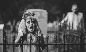 I Take Pictures Of My Husband And Daughter Dressed Up For A Spooky Halloween