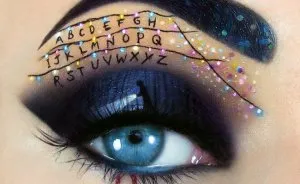 I Create Halloween Make Up Using Eyes As My Canvas