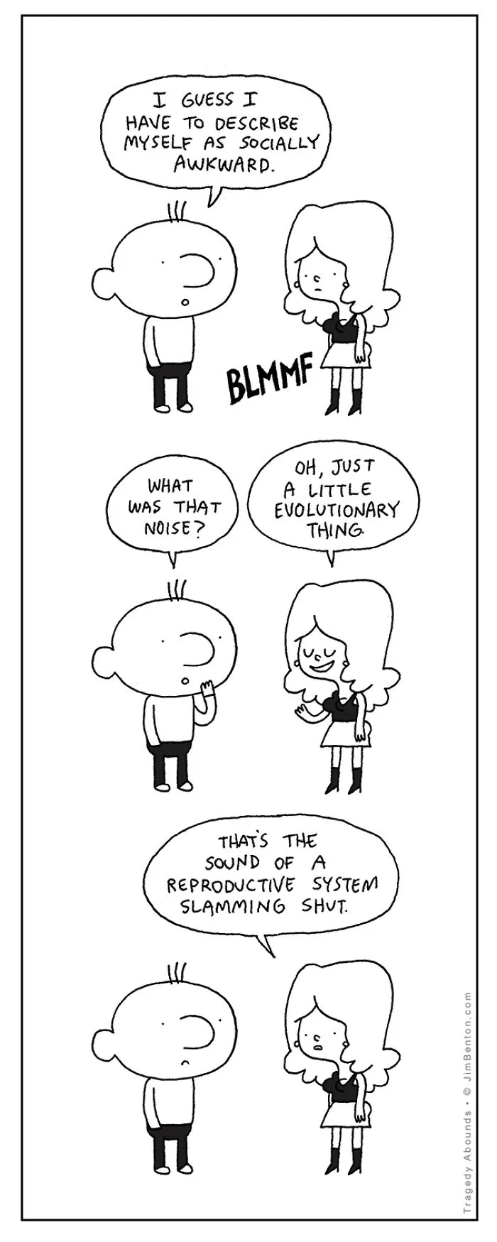 6 Hilariously Awkward Comics That Every Sad Person Will Relate To