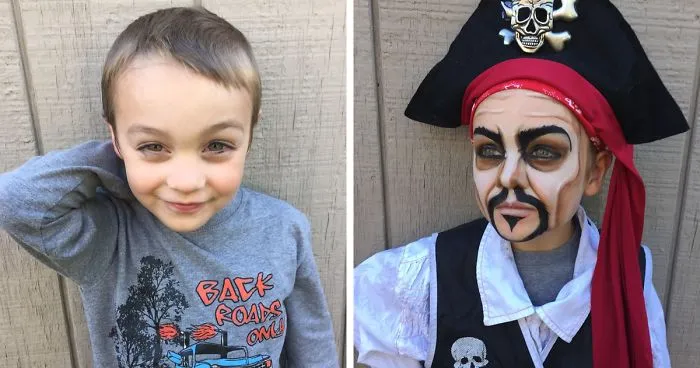 Transforming A Boy Into A Pirate