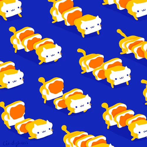 Toasty Cats On The Run