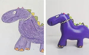 Children’s Drawings Turned Into Figurines (27 Pics)