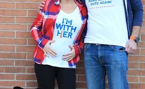 "I'm With Her," Literally.
