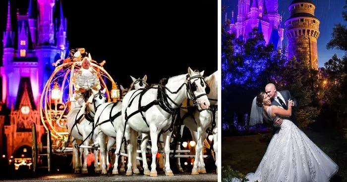You Can Now Get Married At Disney World At Night And Have The Entire Park To Yourself
