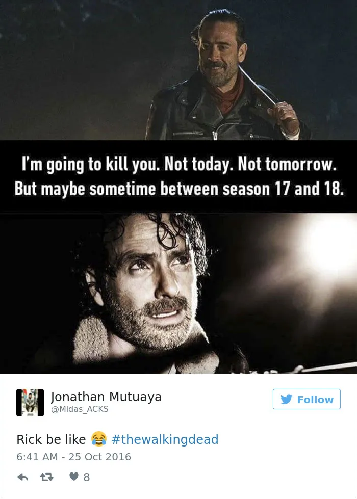 87 Reactions To Walking Dead That Perfectly Describe How You Feel Now