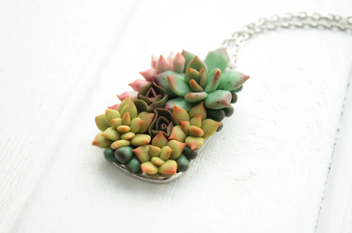 My Succulent Mania Grew Into Succulent Jewelry Business