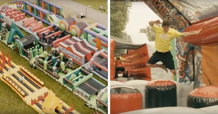 The World's Biggest Inflatable Playground Made For Adults