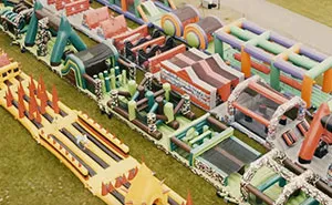 The World's Biggest Inflatable Playground Made For Adults