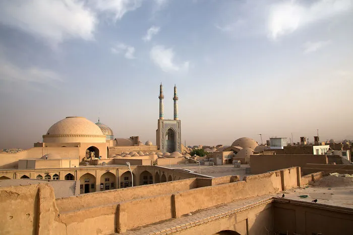 Sunrise On Masjed Jame, Yazd, Iran