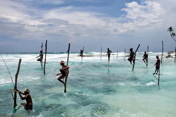 FIshermen Of Sri Lanka in Ahangama