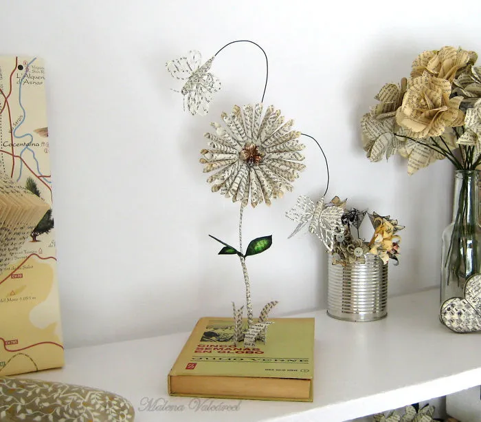 I Upcycle Old Books By Turning Them Into Magical Sculptures