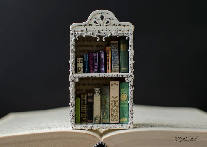 I Upcycle Old Books By Turning Them Into Magical Sculptures