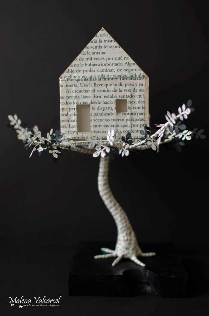 I Upcycle Old Books By Turning Them Into Magical Sculptures