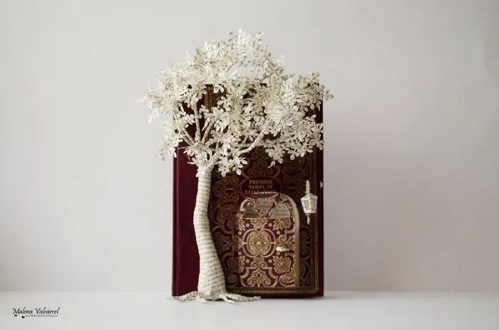 I Upcycle Old Books By Turning Them Into Magical Sculptures