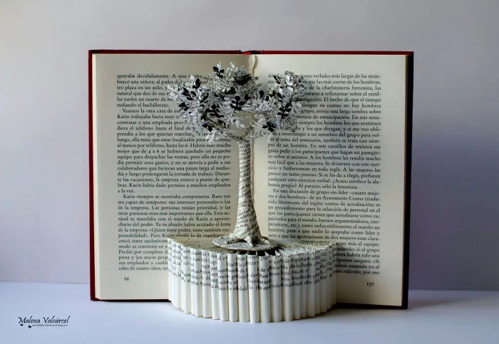 I Upcycle Old Books By Turning Them Into Magical Sculptures