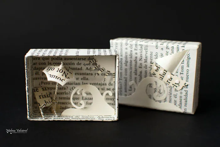 I Upcycle Old Books By Turning Them Into Magical Sculptures