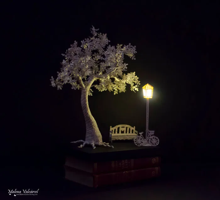 I Upcycle Old Books By Turning Them Into Magical Sculptures
