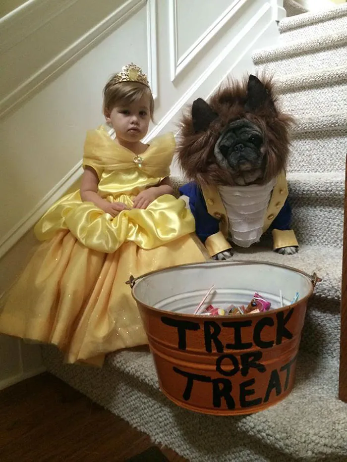 Beauty With Her Little Beast