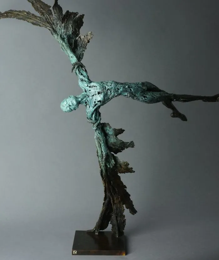I Wished I Could Fly, So I Made This Sculpture