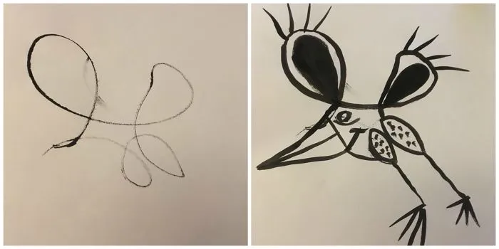 From Spot To Drawing
