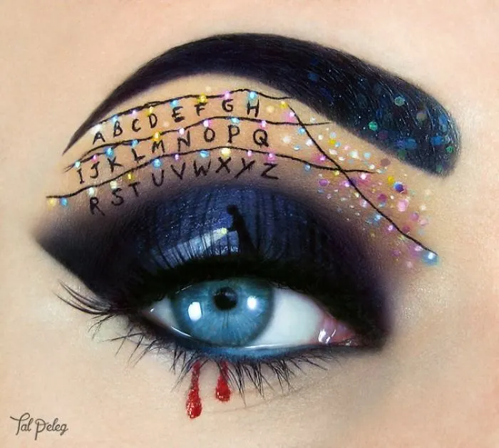 Get Into The Halloween Spirit With This "Stranger Things" Makeup