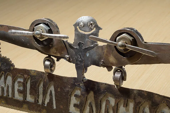 Normally, I Do Very Little Clean Up Of The Original Patina Of Any Of The Recycled Parts That I Use. However, For This Project, I Wanted The Plane To Be Polished