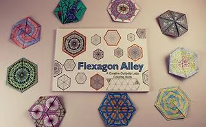 I Combined Coloring Books, Origami And Math Using Sorcery