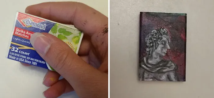 I Paint On Things I Steal From Restaurants