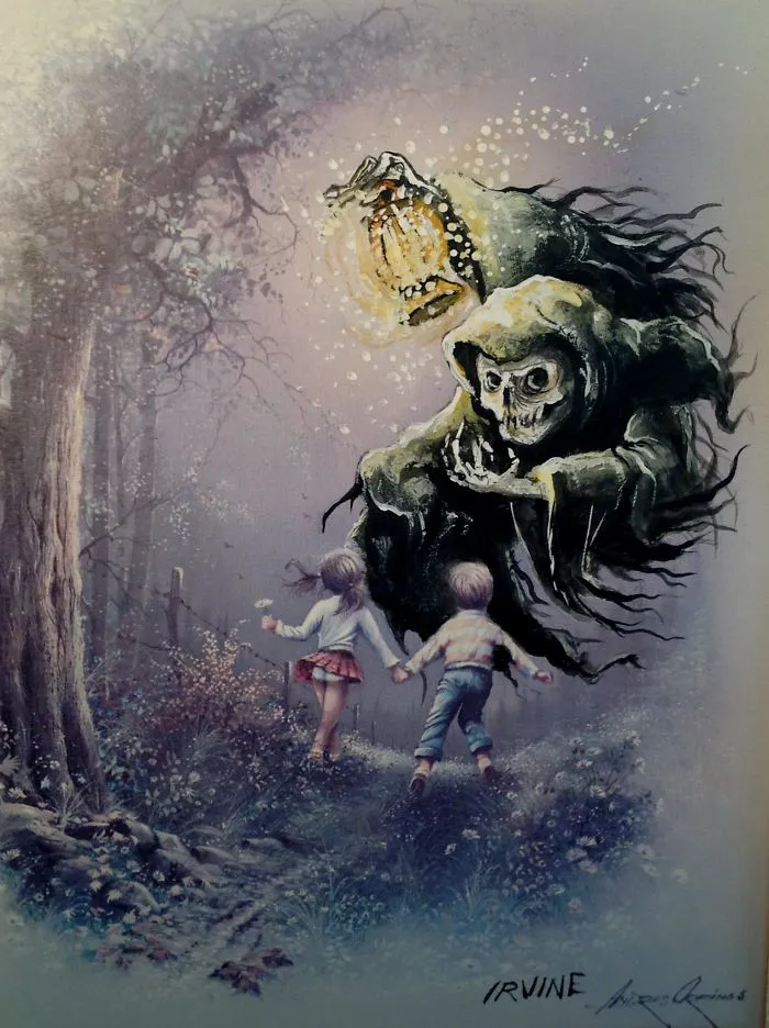 I Add Pop-Culture Characters Into Old Thrift-Store Paintings