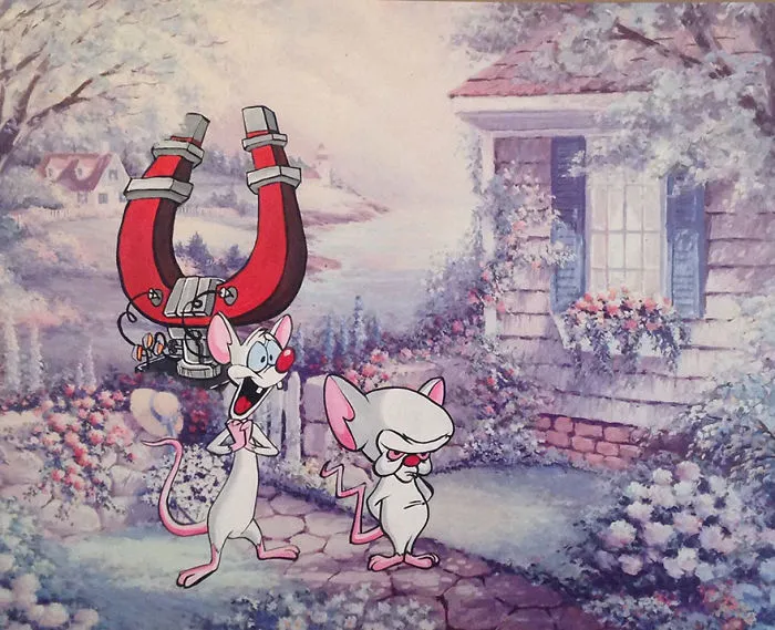 I Add Pop-Culture Characters Into Old Thrift-Store Paintings