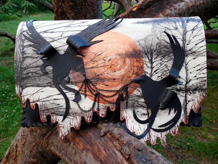 I Use Hand Cut Designs And 3D Collage Techniques To Create Unique Leather Bags