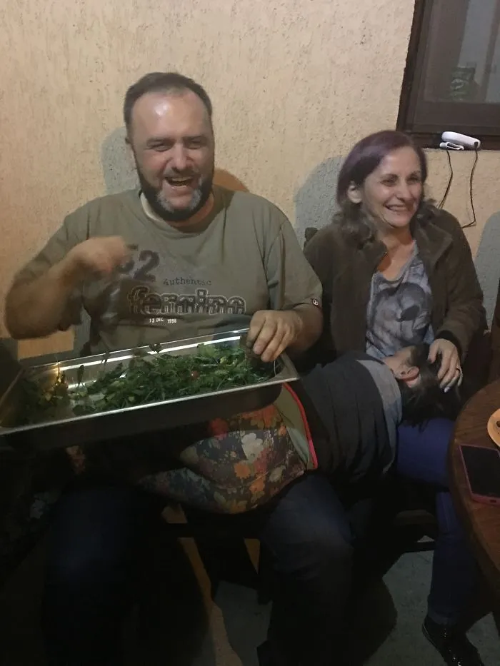 We've Heen Having A Grill At A Friend's House, It Took Us A Bit Longer But We Had To Eat Anyway