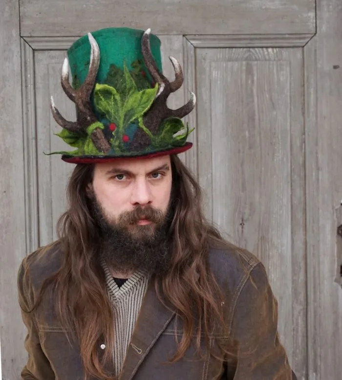 My Mother Is A Mad Hatter And Creates Amazing Wearable Pieces Of Art