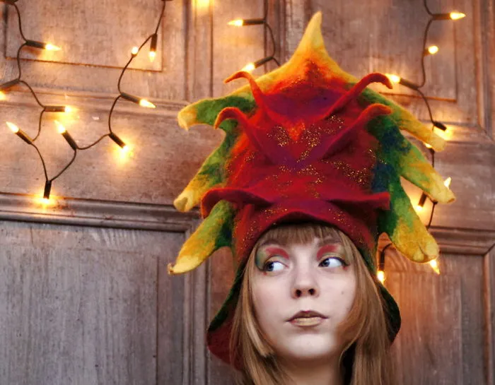 My Mother Is A Mad Hatter And Creates Amazing Wearable Pieces Of Art