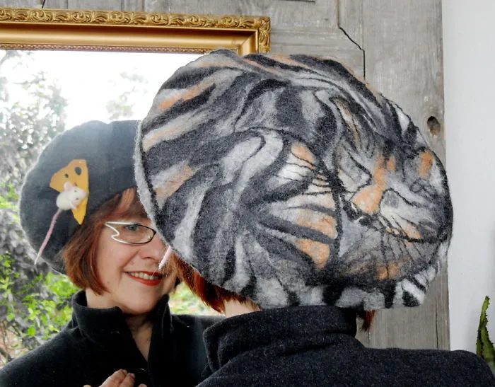 My Mother Is A Mad Hatter And Creates Amazing Wearable Pieces Of Art