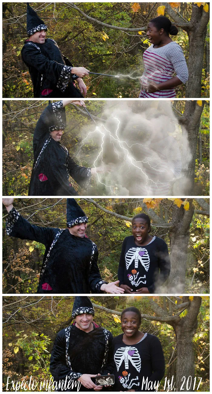 Magician Baby Announcement