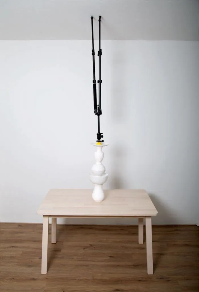 Pillars Of Home: I Balance Household Objects Into Floor-To-Ceiling Sculptures (Part 2)