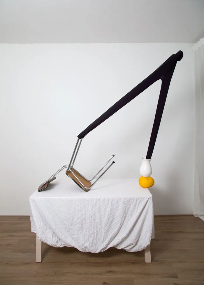 Pillars Of Home: I Balance Household Objects Into Floor-To-Ceiling Sculptures (Part 2)