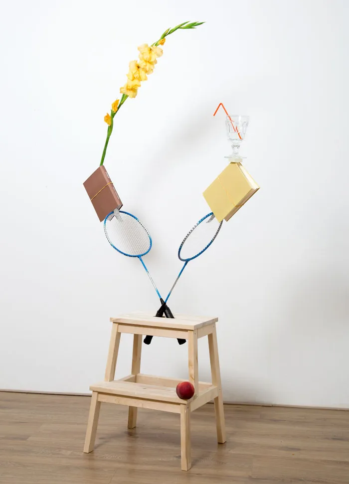 Pillars Of Home: I Balance Household Objects Into Floor-To-Ceiling Sculptures (Part 2)