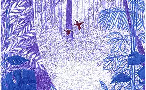 I Used Ballpoint Pens And Markers To Create These Dream World Illustrations Dealing With The Melancholic Beauty Of Solitude