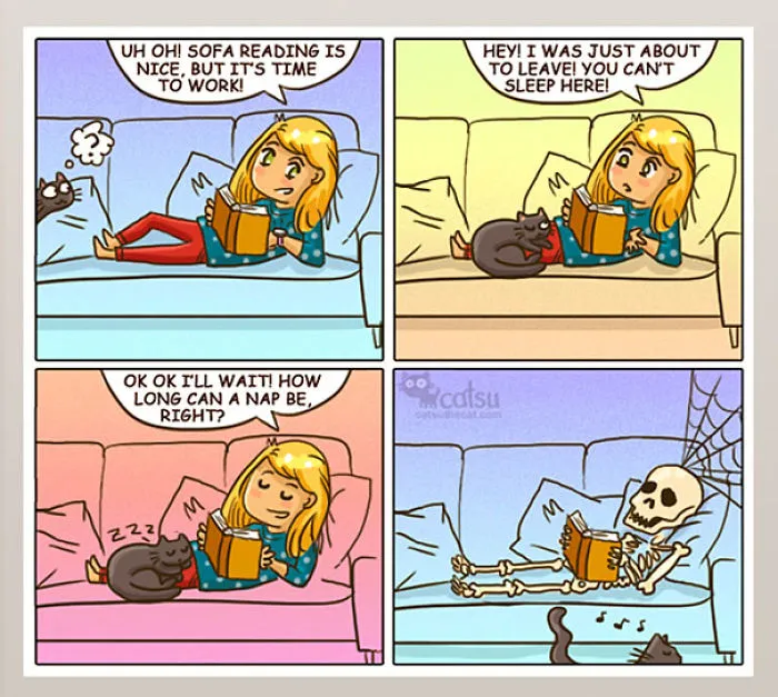 101 Comics That Purrfectly Capture Life With Cats