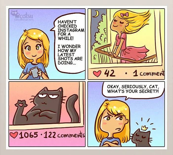 101 Comics That Purrfectly Capture Life With Cats