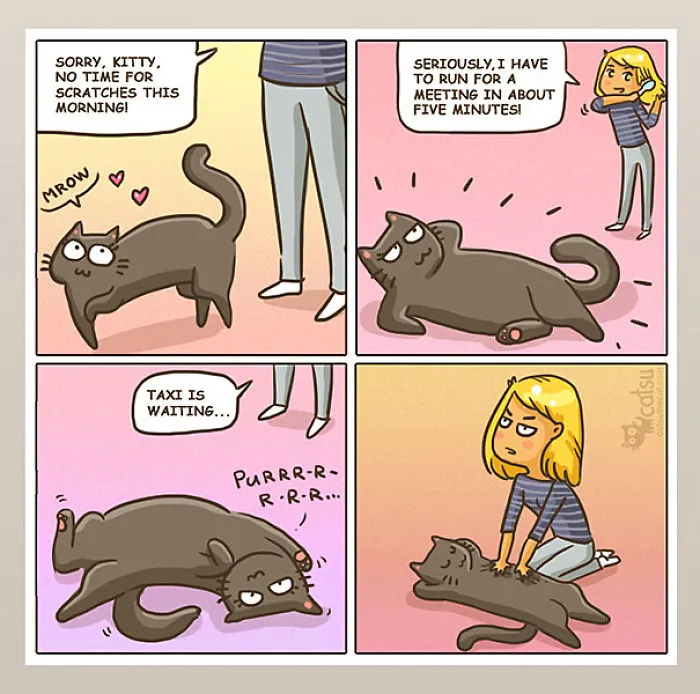 101 Comics That Purrfectly Capture Life With Cats