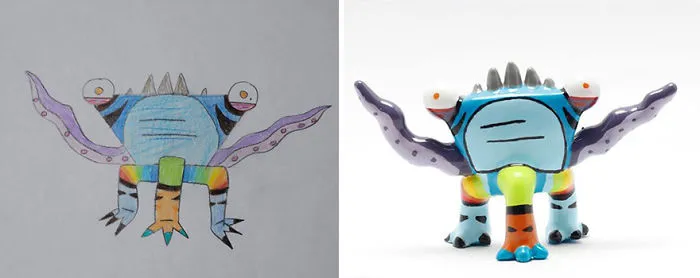 Children’s Drawings Turned Into Figurines (27 Pics)