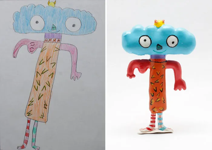 Children’s Drawings Turned Into Figurines (27 Pics)