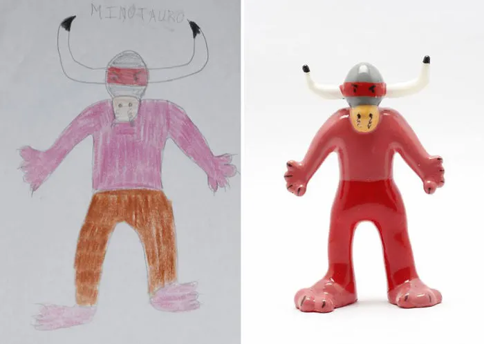 Children’s Drawings Turned Into Figurines (27 Pics)