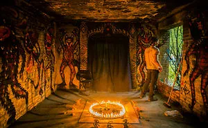 We Turned An Abandoned House Into A Forest Temple