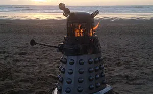 I Have Designed A Dalek Log Burner BBQ For A True Doctor Who Fan