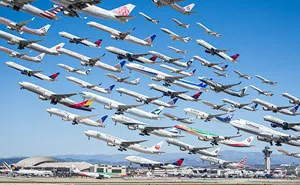18 Unbelievable Photos Of Air Traffic Around The World That Took Photographer 2 Years To Shoot